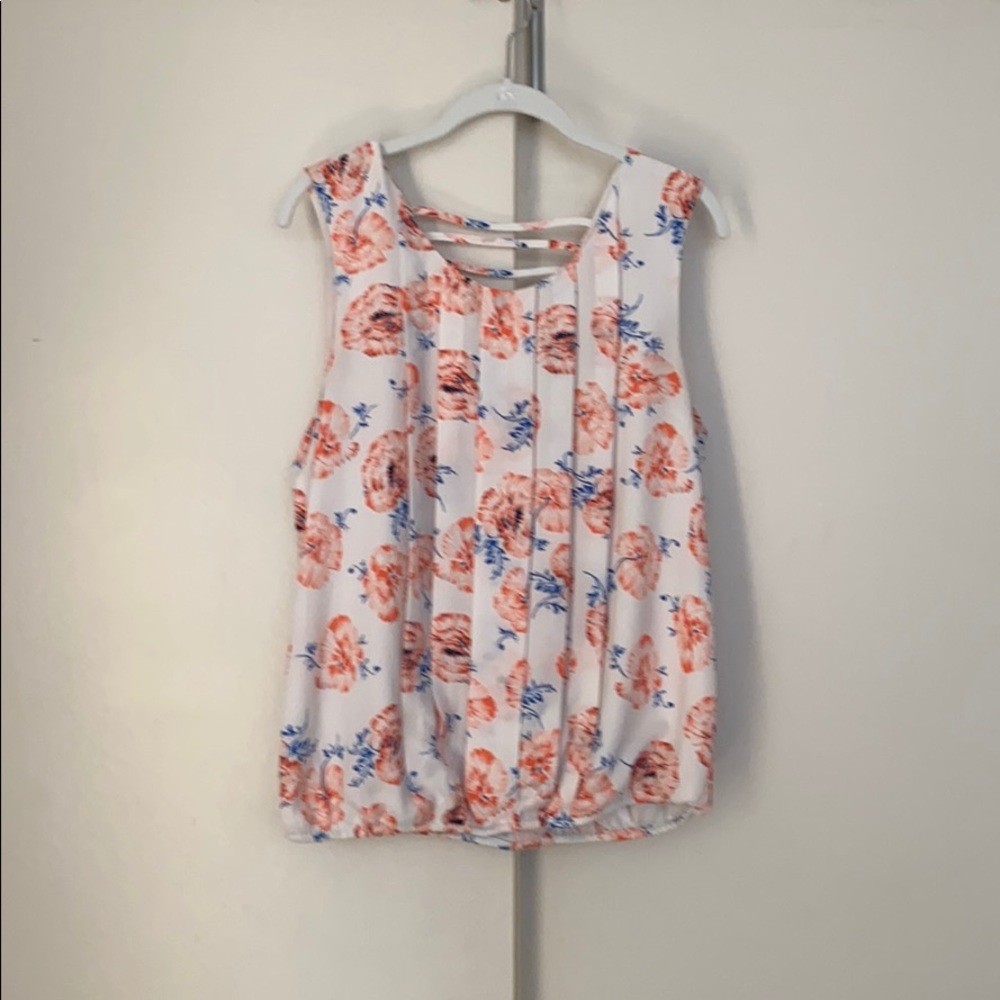 Anthropologie floral Blouse